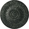 Ekena Millwork Lunel Ceiling Medallion (Fits Canopies up to 3 3/4"), 20 1/4"OD x 1 1/2"P, Painted Turtle Crackle CM20LUPTC - alternate 1
